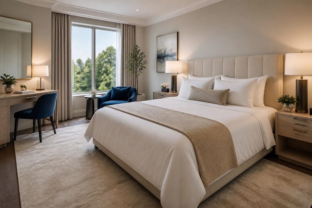 découvrez comment transformer votre chambre d'amis en un espace élégant et confortable digne d'un hôtel grâce à notre guide complet d'aménagement.