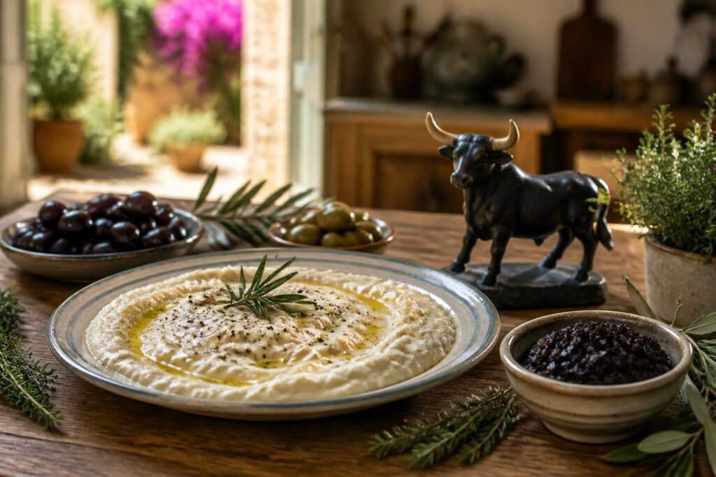 découvrez les saveurs authentiques du sud de la france avec la brandade de nîmes, la tapenade et la tradition du taureau, une cuisine riche en histoire et en goût.