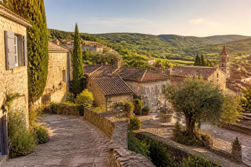 découvrez les plus beaux villages et cités du gard et d'occitanie, entre charme authentique, patrimoine riche et paysages exceptionnels.