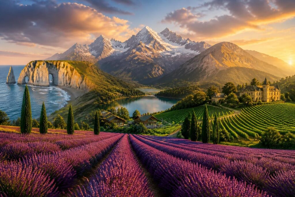 découvrez les plus belles régions de france à visiter au moins une fois dans votre vie. explorez des paysages variés, richesses culturelles et sites incontournables pour un voyage inoubliable.