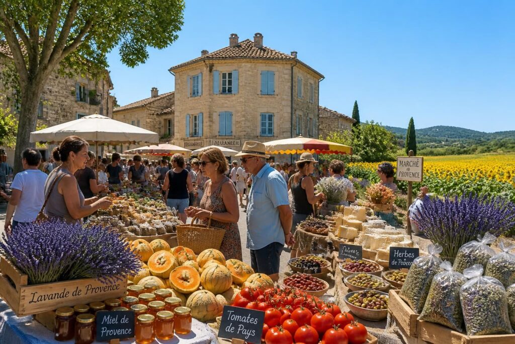découvrez les marchés provençaux les plus beaux et authentiques, et apprenez quoi y acheter pour profiter pleinement des saveurs et de l'artisanat local.