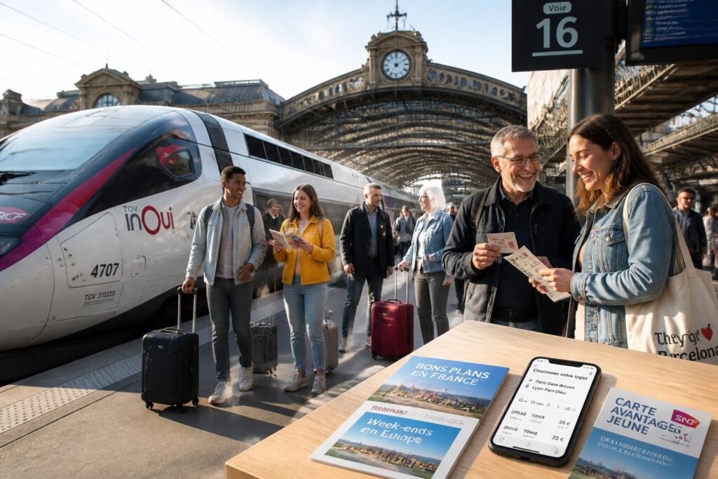 découvrez les avantages de voyager en train en france, les différentes cartes de réduction disponibles et des bons plans pour économiser sur vos déplacements.