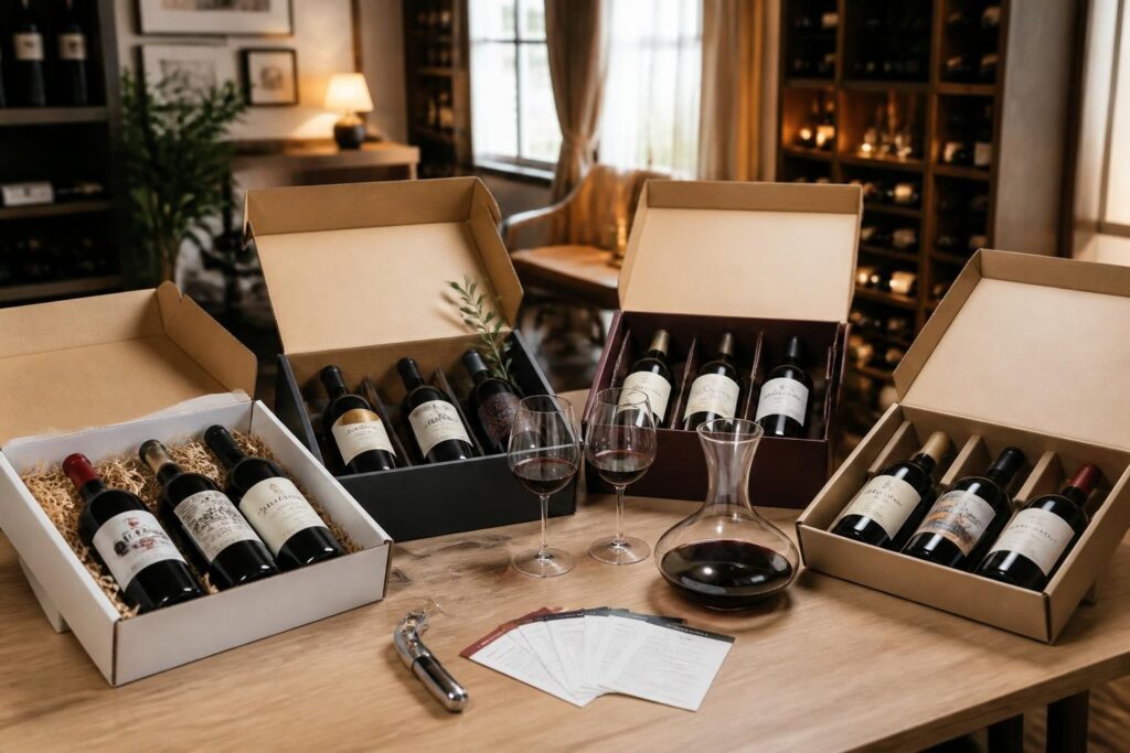 découvrez notre comparatif des meilleures offres d'abonnements box vin pour savourer chaque mois des sélections uniques directement chez vous.