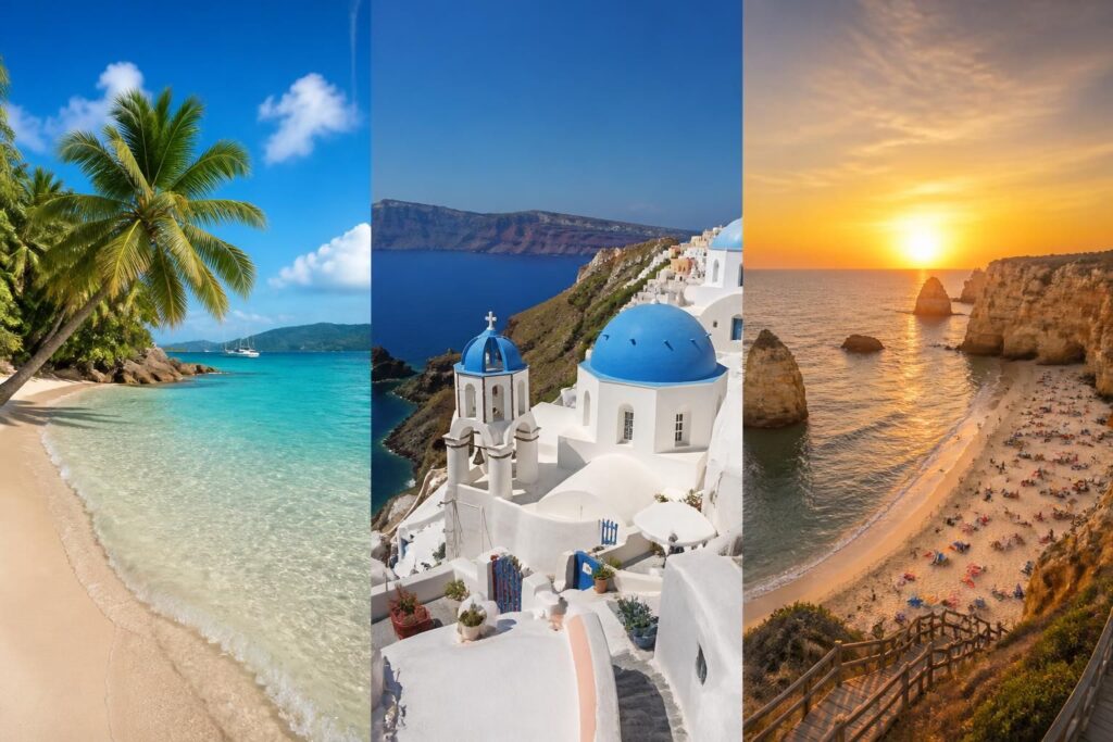 découvrez notre comparatif des destinations ensoleillées : antilles, grèce ou portugal. choisissez votre prochaine escapade parfaite au soleil grâce à nos conseils et informations détaillées.