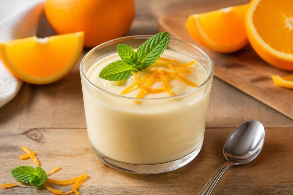 découvrez notre recette italienne facile de crémeux à l'orange, idéale pour sublimer vos desserts avec une touche fraîche et gourmande.