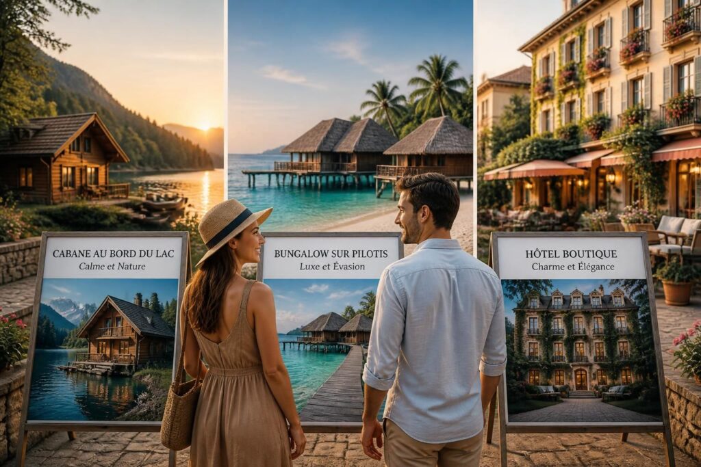 découvrez comment choisir l'hébergement idéal pour un voyage en amoureux inoubliable, alliant confort, romantisme et ambiance sereine.