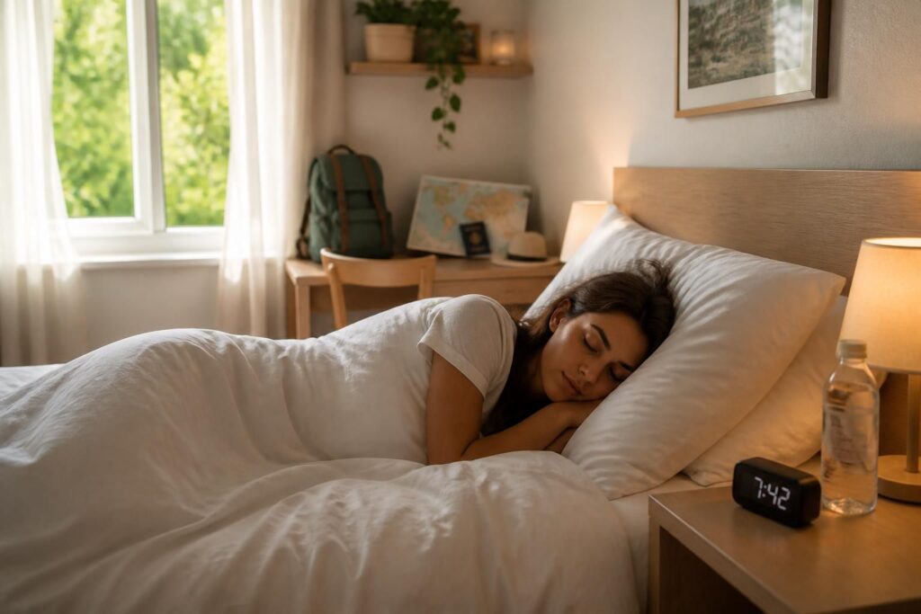découvrez nos astuces pour bien dormir lors de vos voyages et profiter pleinement de votre séjour, même loin de chez vous.