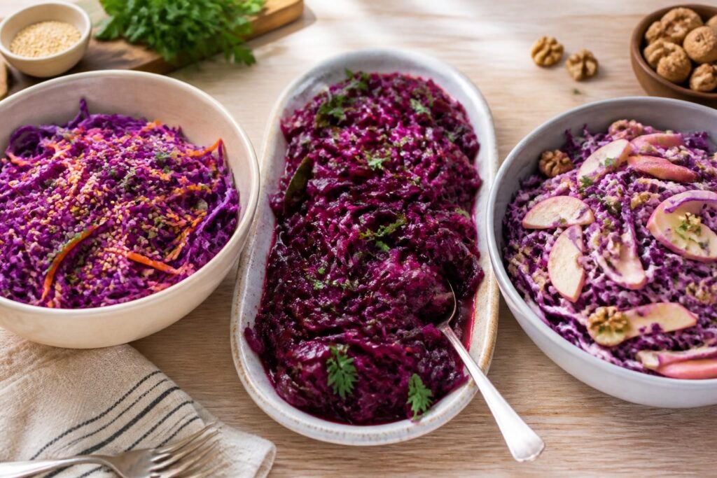 découvrez nos astuces pour préparer du chou rouge en salade, cuit ou râpé, et savourez-le selon toutes vos envies, avec des recettes faciles et délicieuses.