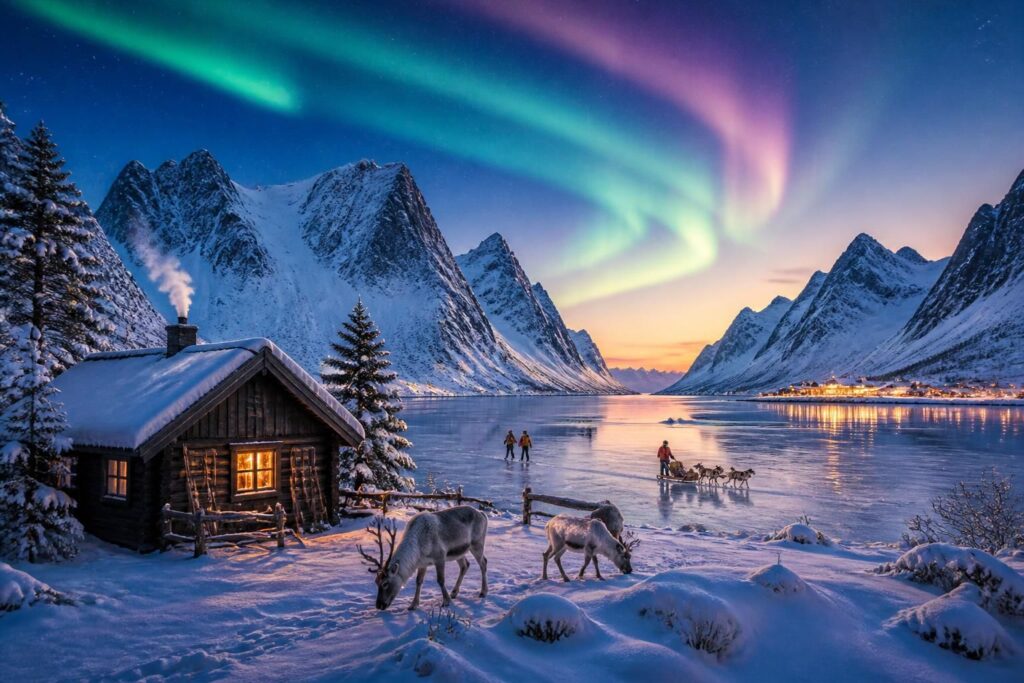 découvrez les meilleures activités et destinations en norvège en hiver pour un voyage inoubliable. conseils pratiques pour profiter des paysages enneigés, des aurores boréales et des traditions locales.