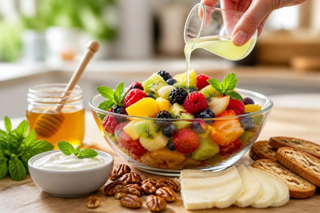 découvrez comment accompagner une salade de fruits pour sublimer ses saveurs avec des idées gourmandes et originales.