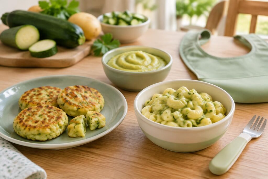 découvrez des recettes faciles de courgette pour les enfants de 1 à 3 ans : des idées gourmandes pour éveiller les petits appétits difficiles.