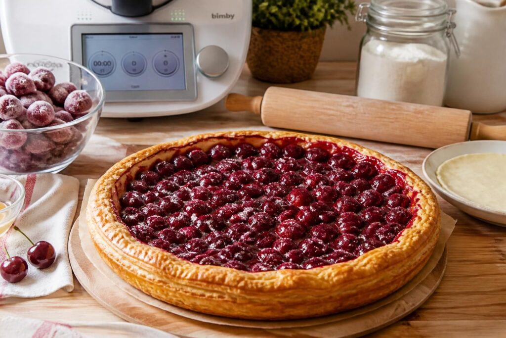 découvrez nos astuces pour réussir une délicieuse tarte aux cerises congelées, avec une pâte feuilletée maison ou en utilisant votre thermomix pour un résultat parfait.