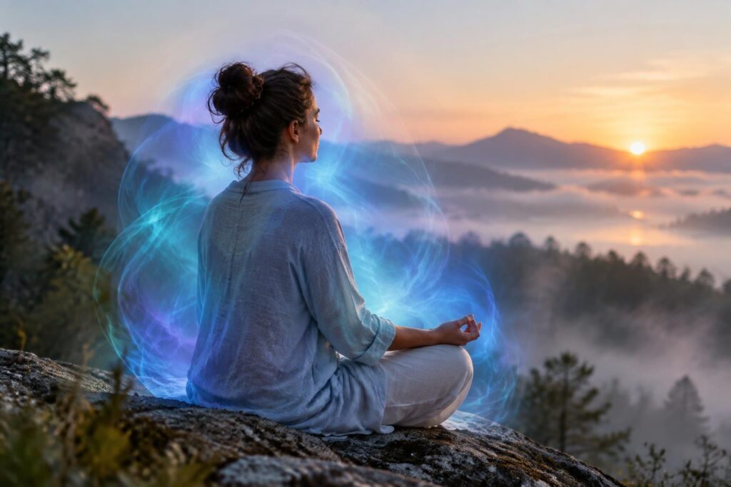 découvrez la signification spirituelle de l’aura bleue, ses différentes nuances et les messages qu’elle révèle sur votre communication, votre intuition et votre sérénité.