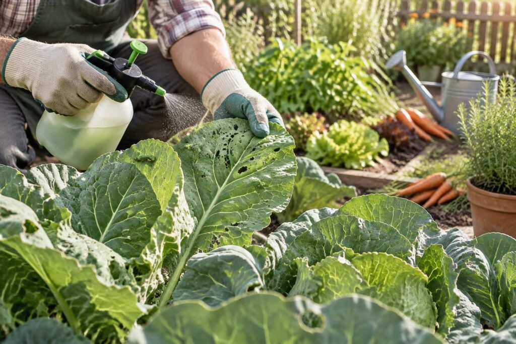 découvrez des traitements naturels contre les chenilles du chou et protégez efficacement votre potager sans recourir aux produits chimiques.