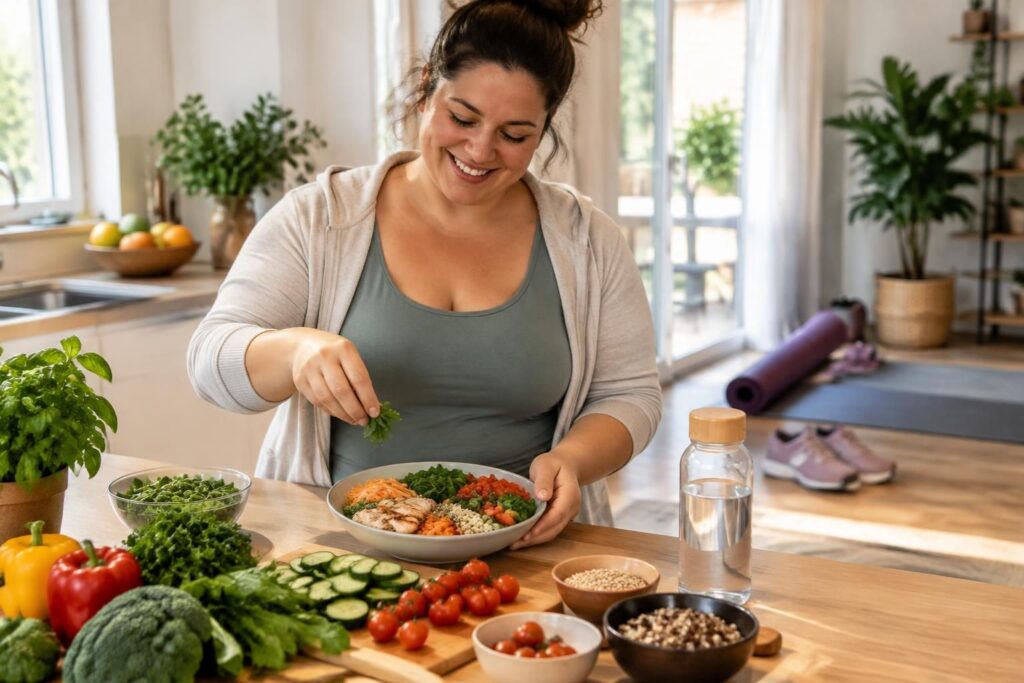 découvrez des conseils alimentaires adaptés aux femmes endomorphes pour favoriser une perte de poids progressive et durable, sans régime extrême.