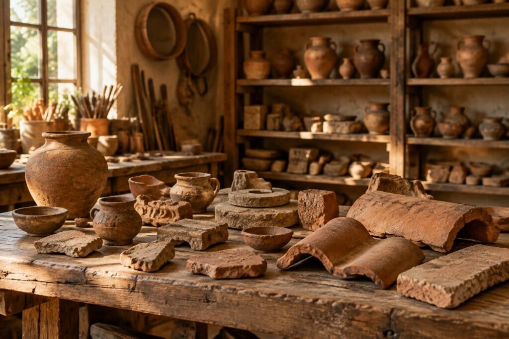 explorez l’histoire de la terre cuite et découvrez le patrimoine artisanal, les savoir-faire et les traditions qui ont façonné cet art au fil du temps.