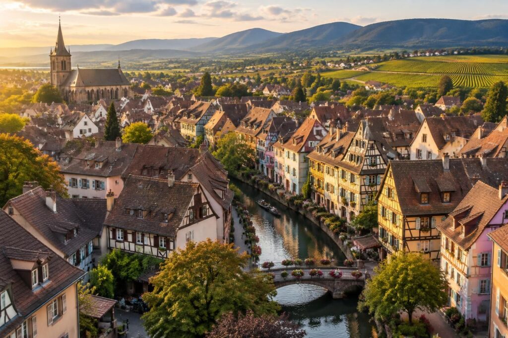 Où se trouve Colmar en France : localisation et découverte de cette ville alsacienne