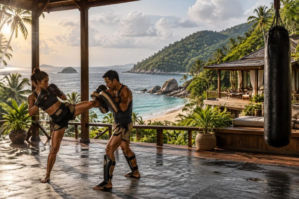 préparez votre séjour à koh tao : découvrez la météo, choisissez votre hôtel et plongez dans l’univers du muay thai local.
